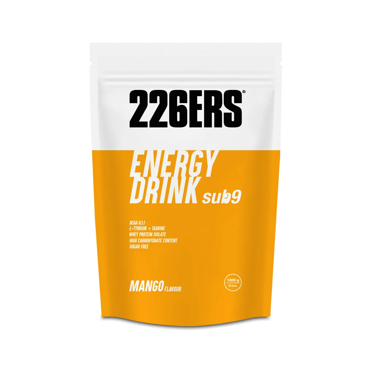 SUB9 Energy Drink 1 kg Mango