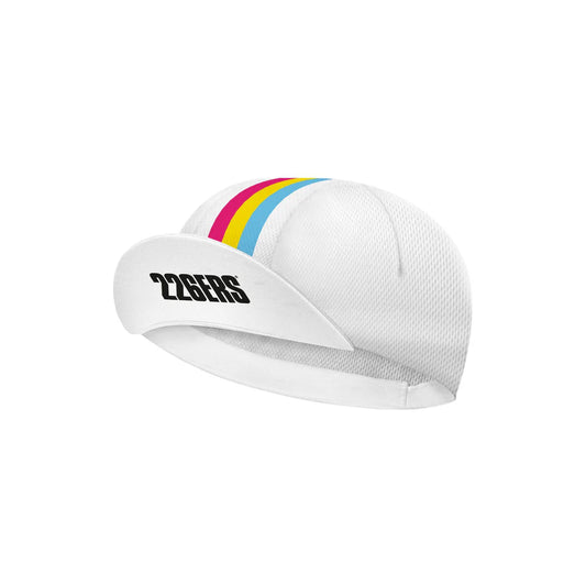 Hydrazero White Cycling Cap 226ERS