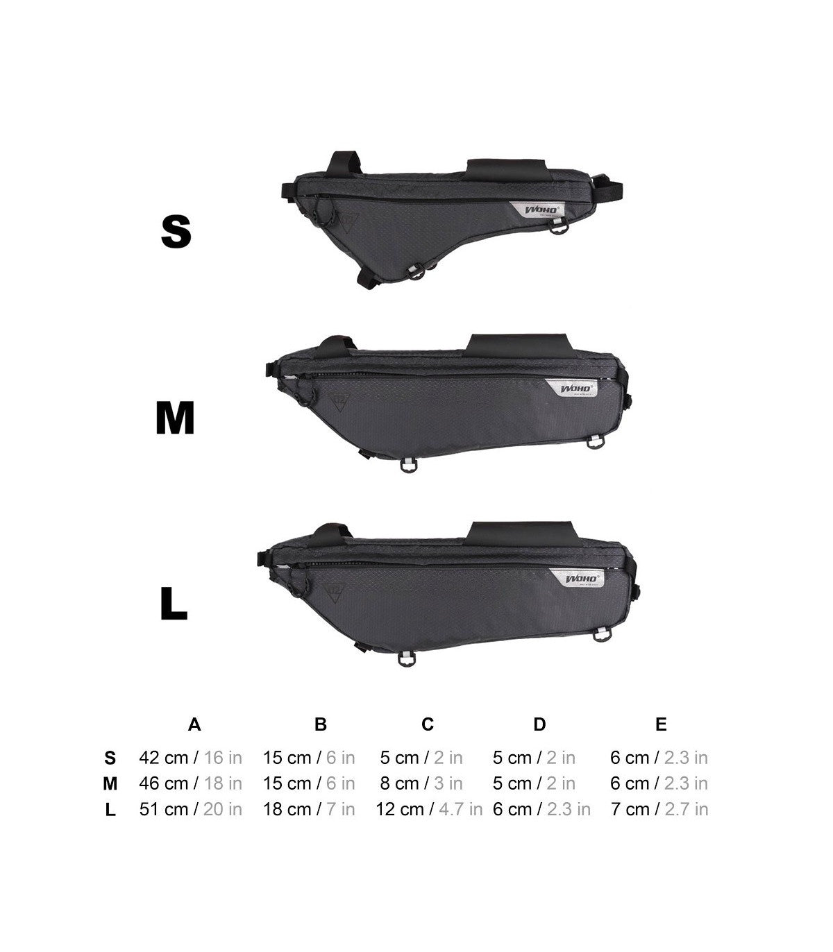 Frame Bag WOHO XTOURING ULTRARACER