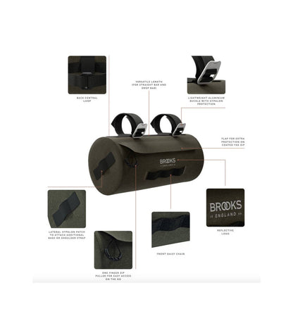 Handlebar Bag BROOKS SCAPE Black