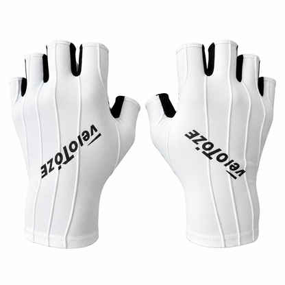 veloTOZE Aero Pro Gloves – White/Black