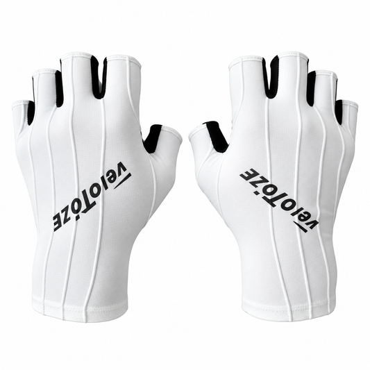 veloTOZE Aero Pro Gloves – White/Black