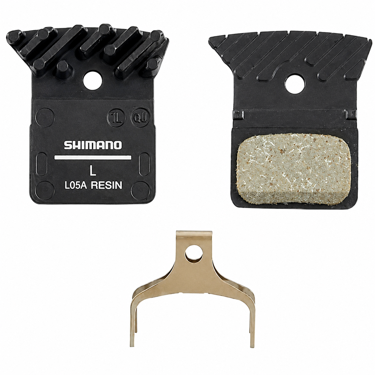 Shimano L05A-RF – Disc Brake Pads (Resin, with Cooling Fins)