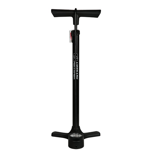 OXFORD Airtrack Steel Floor Pump with Gauge - 120 PSI