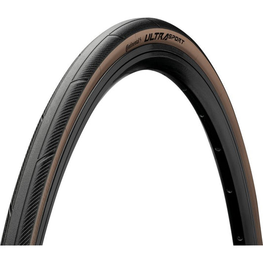 Continental Ultra Sport III Folding Tire - Performance - 28-622 Black/Brown